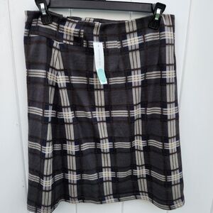 41Hawthorn Jordanne A Line Plaid Skirt